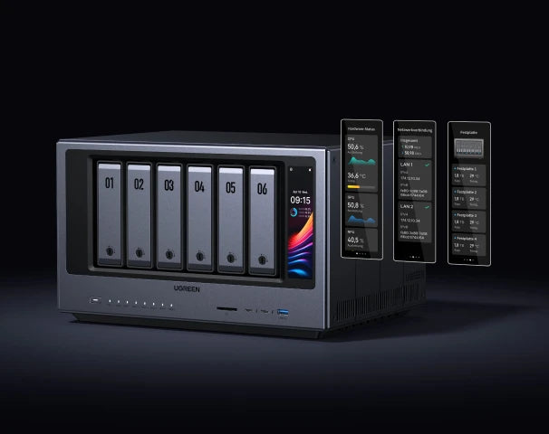 Intelligentes 3,7" Touch-LCD-Display