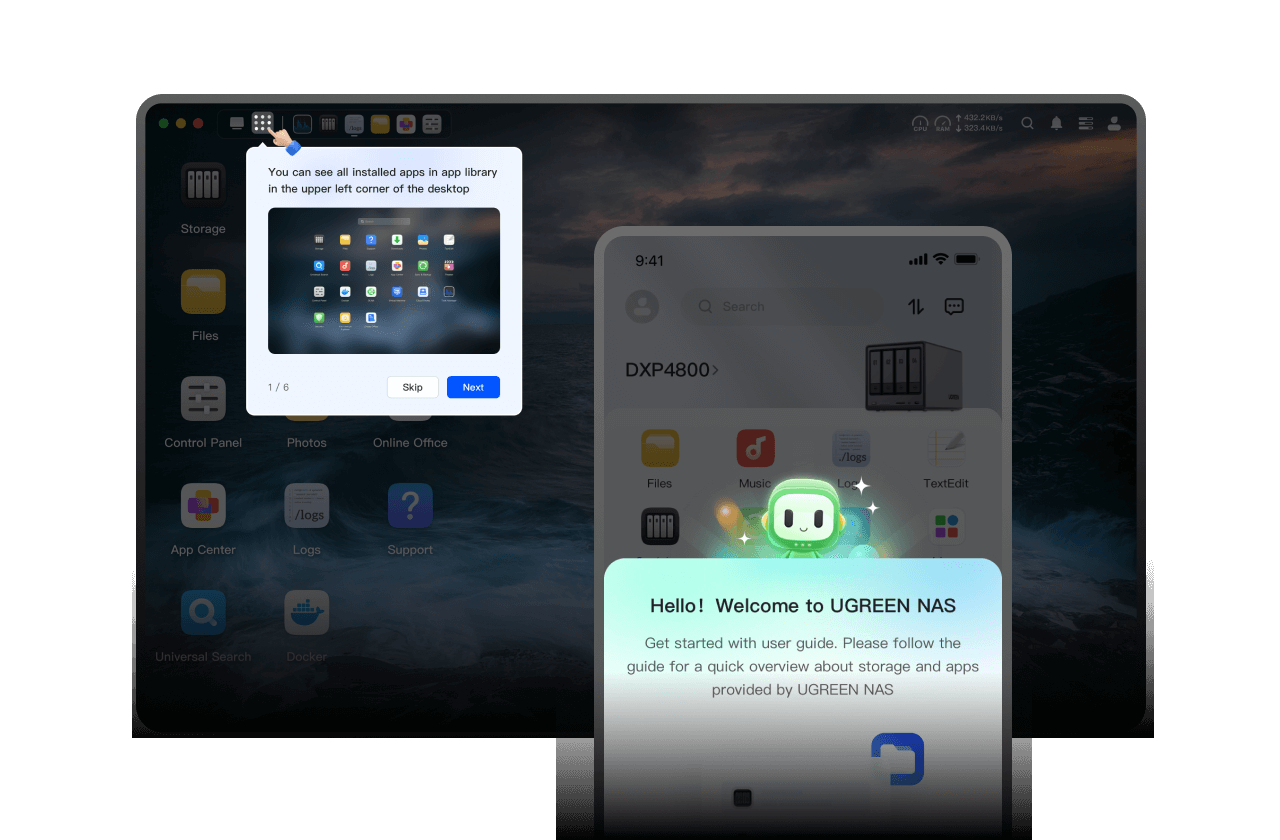 ugreen nas has a comprehensive beginner's guide to help you use