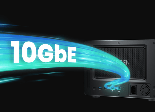 UGREEN DXP4800 PLUS Blazing-Fast 10GbE and 2.5GbE Network Ports