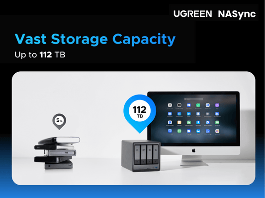 nas storage Convenient and large capacity options