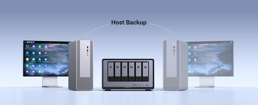 UGREEN 6bay nas storage is a strong supporter of backing up host files