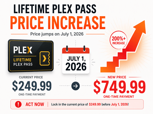 Plex Lifetime Is Jumping to $749
