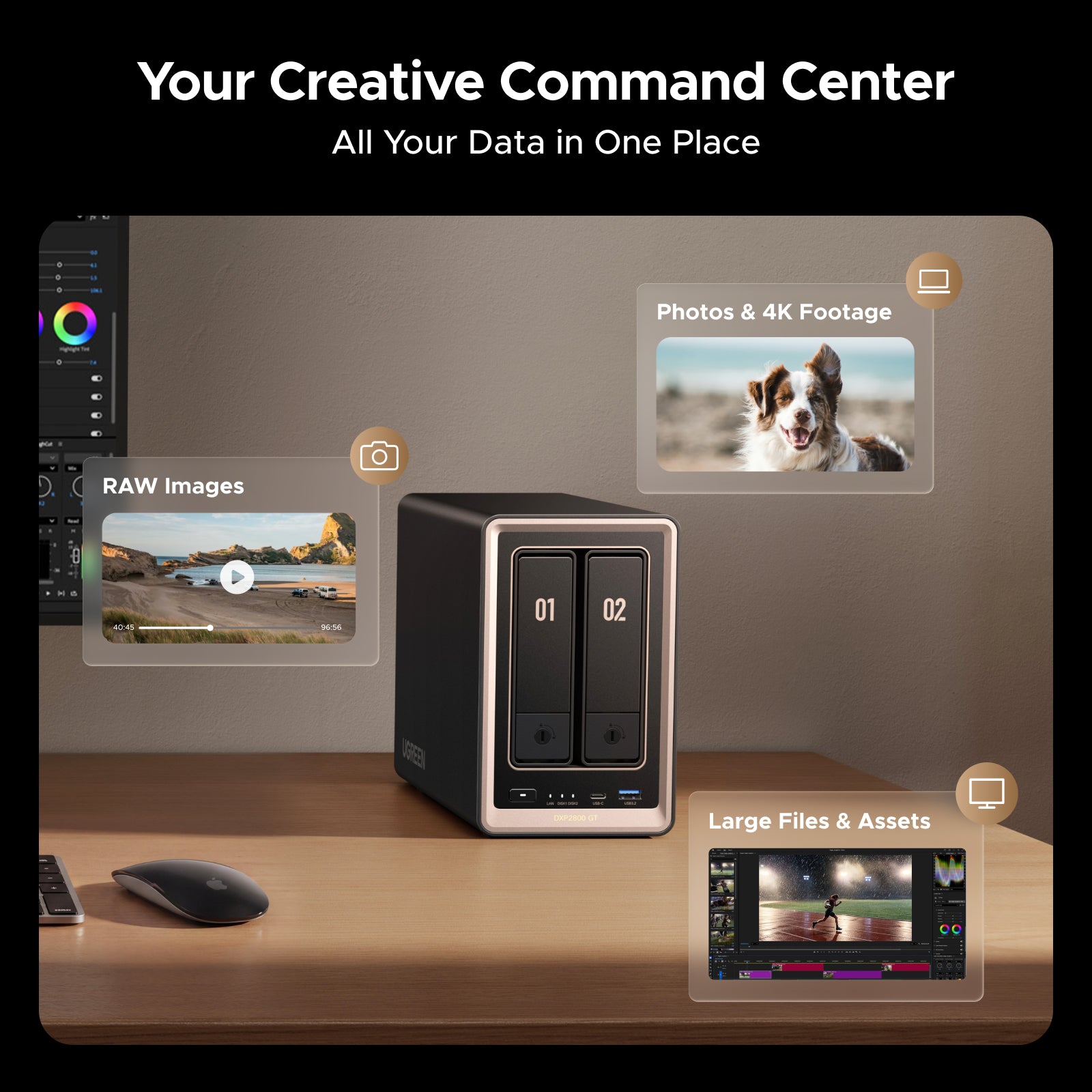 UGREEN NASync DXP2800 GT — Your Own Cloud, No Monthly Fee – UGREEN