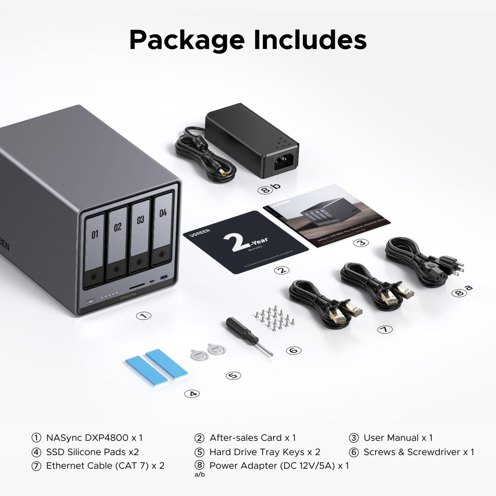 10GbE 4-Bay NAS for Content Creators – UGREEN NAS US