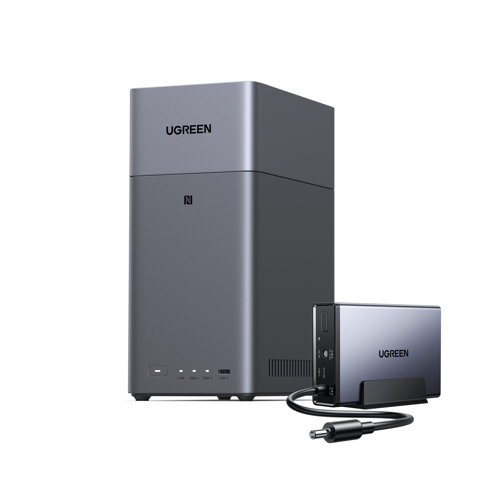 UGREEN DH2300 — 2-Bay Home NAS, 64TB Private Cloud Storage UGREEN DH2300 — 2-Bay Home NAS, 64TB Private Cloud Storage