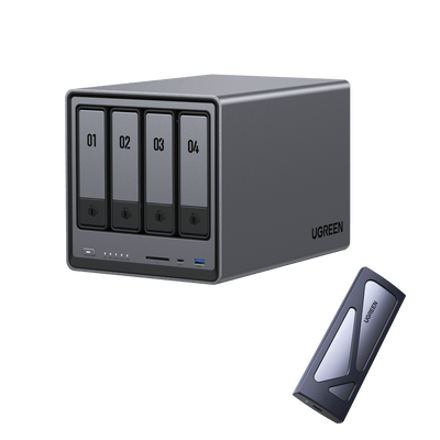 DXP4800 + SSD Enclosure