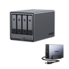 UGREEN 4 bay NAS & UPS – 136TB Storage & Data Protection