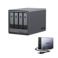 UGREEN 4 bay NAS & UPS – 136TB Storage & Data Protection