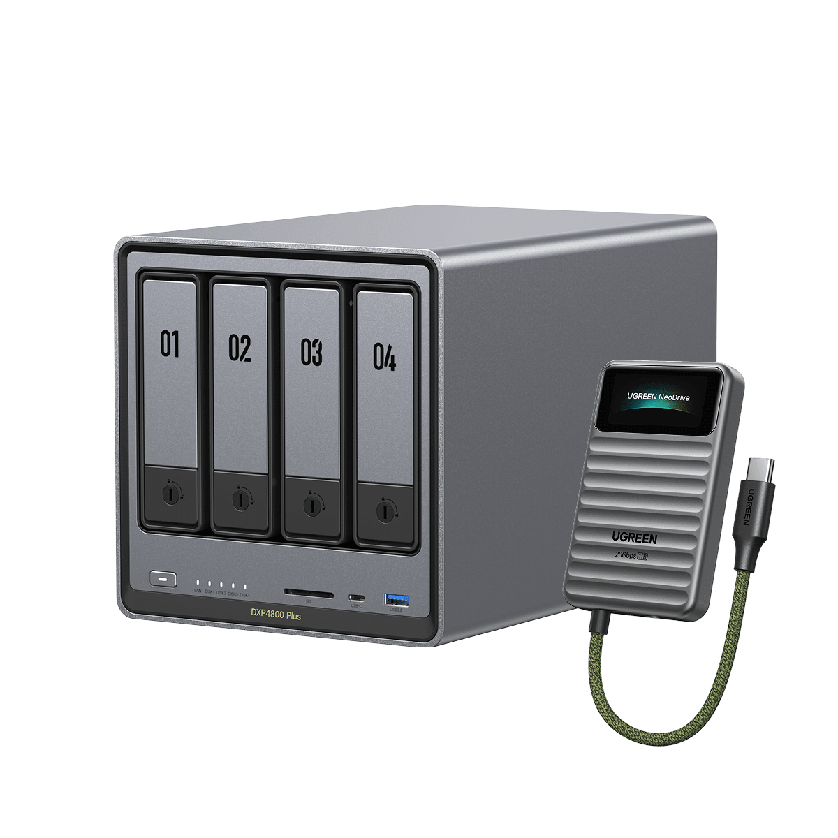 10GbE 4-Bay UGREEN DXP4800 Plus NAS for Content Creators – UGREEN 10GbE 4-Bay UGREEN DXP4800 Plus NAS for Content Creators – UGREEN