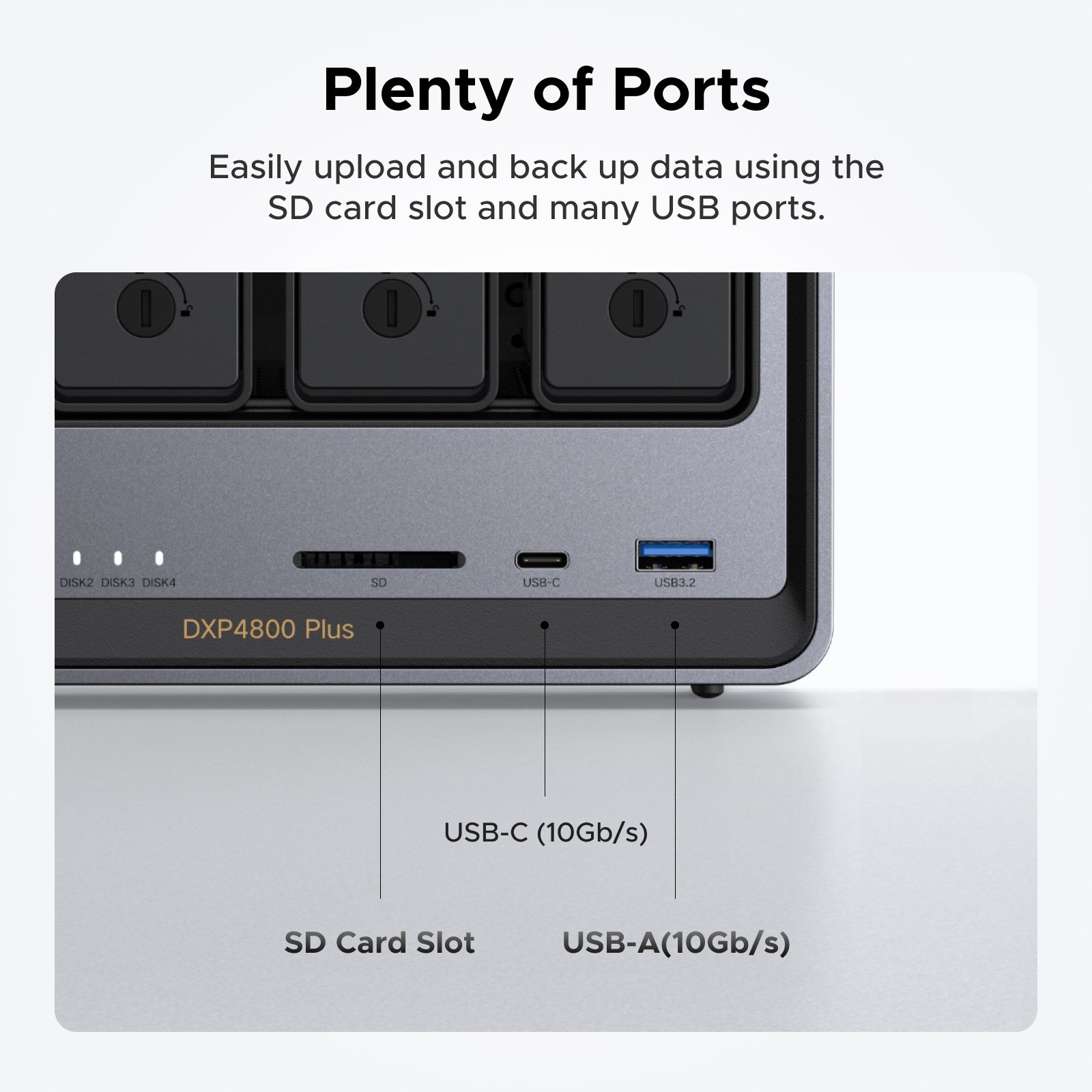 10GbE 4-Bay NAS for Content Creators – UGREEN NAS US