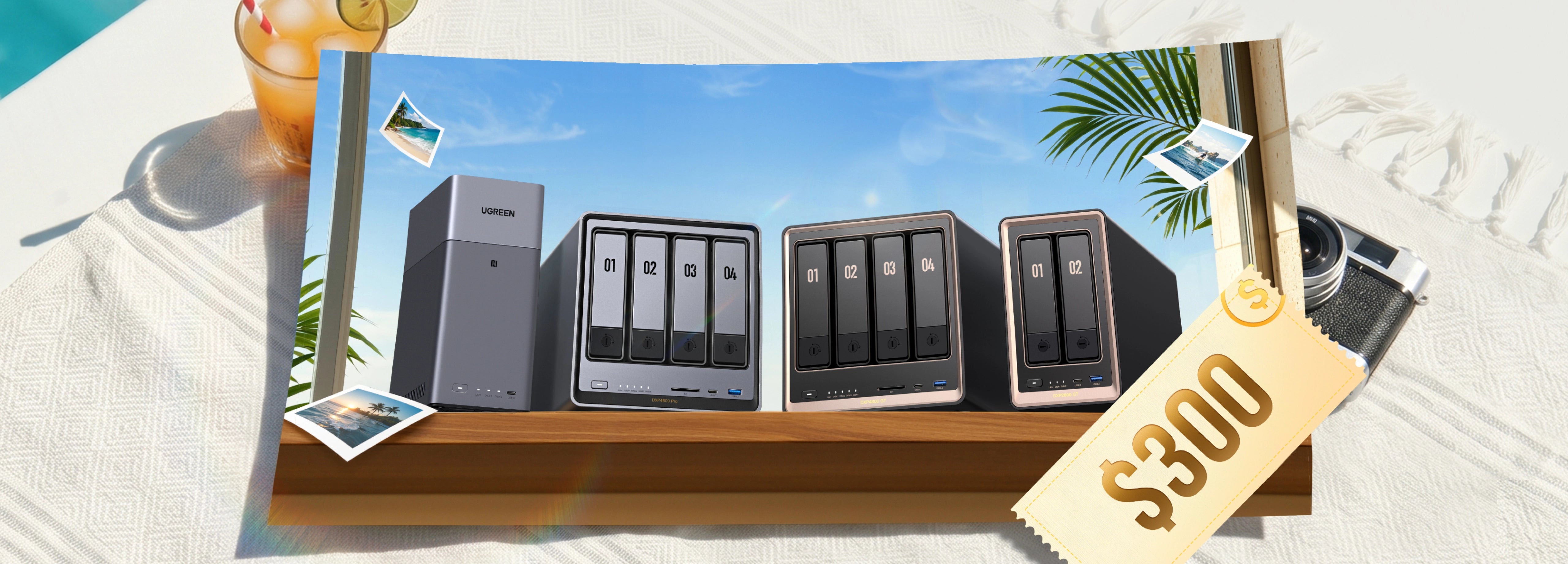 Save Up to $300 During Our NAS Summer Sale