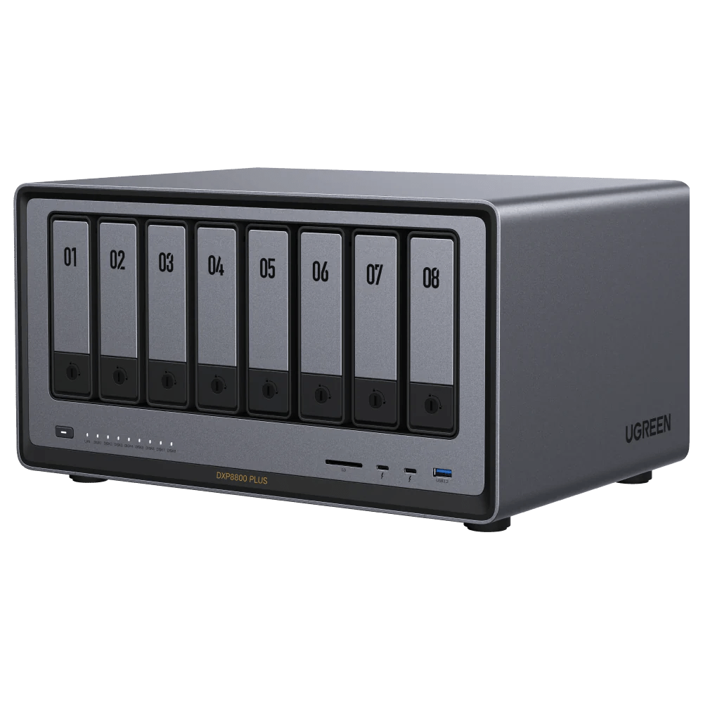 UGREEN 8-Bay NAS Server | Massive 208TB Storage & 10GbE Ports – UGREEN ...